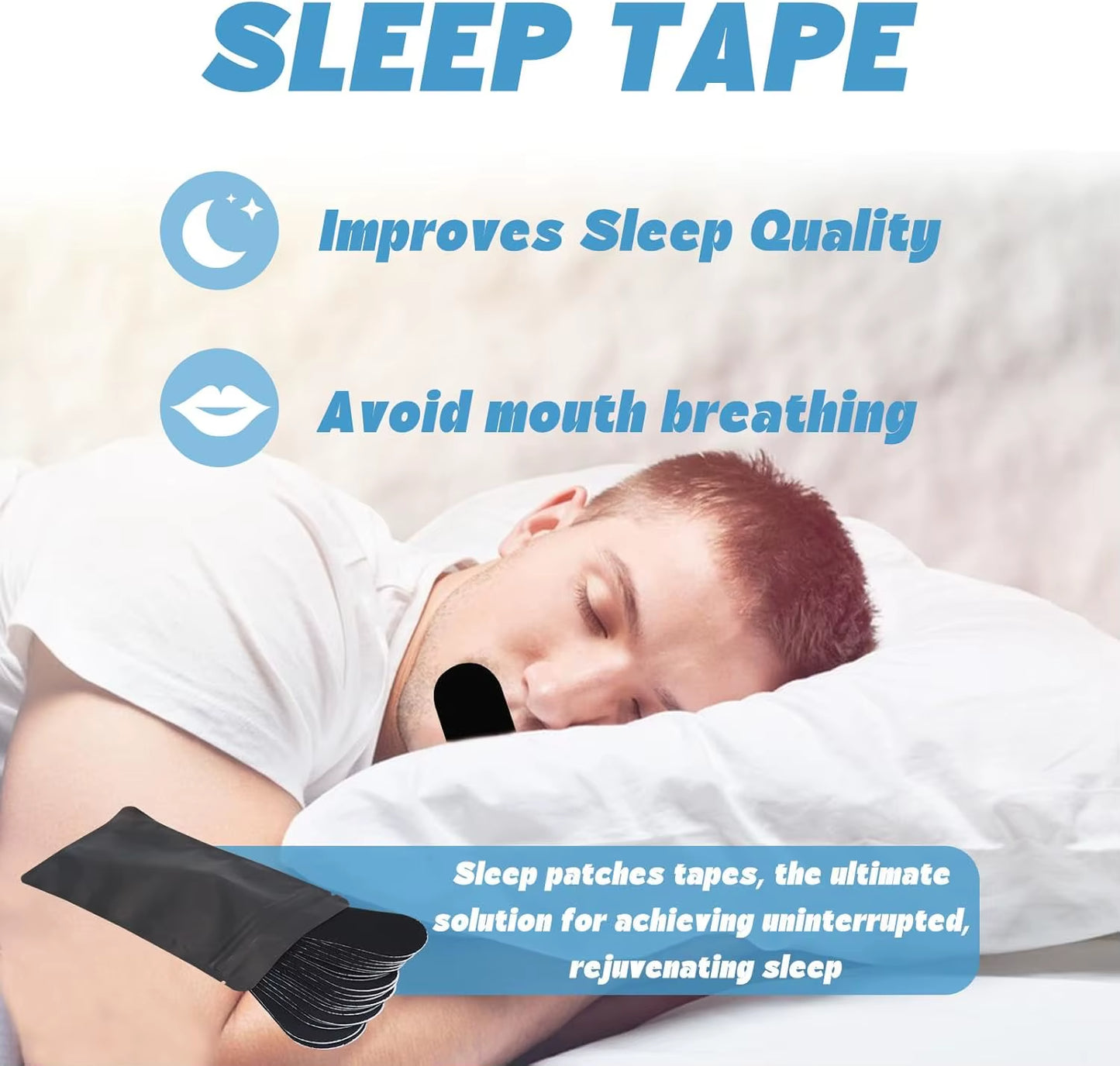 Revolutionary Sleep Strips Mouth Tape: Breathe Easy, Snore Less, and Enjoy Restful Nights