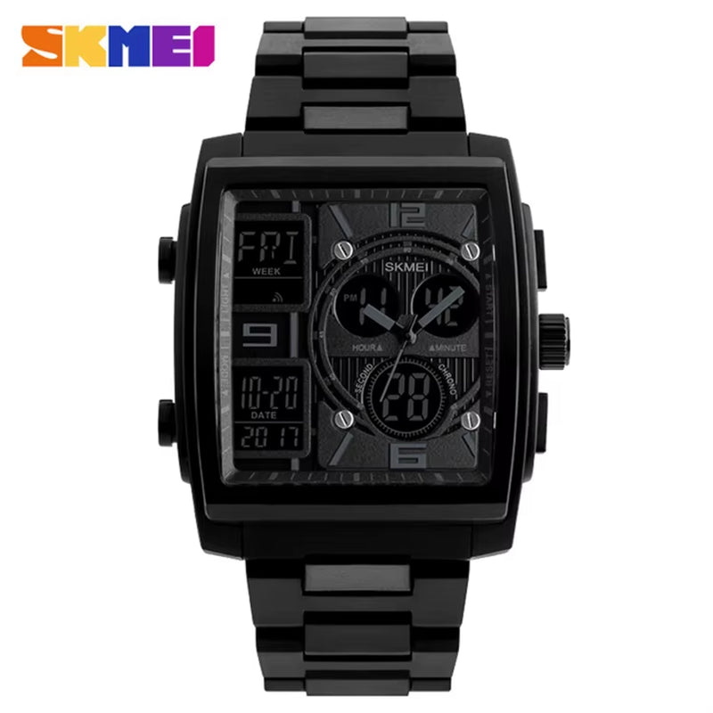 Experience Style and Functionality with the SKMEI 1274 Men's Dual Display Waterproof Sport Watch