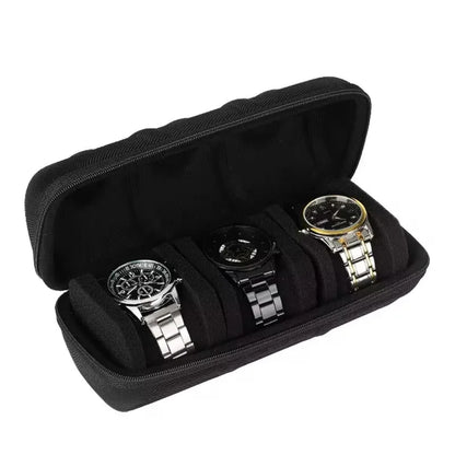 Ultimate Portable Watch Storage Box - Travel-Friendly EVA Cases for Smartwatches and Wristwatches - Stylish Organizer & Display Solution
