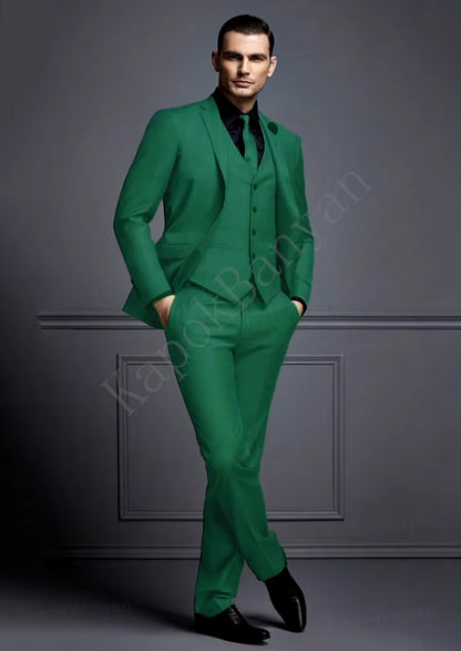 New Grey Mens Suit Groom Suit Cheap Formal Man Suits for Wedding Best Men Slim Fit Groom Tuxedos for Man(Jacket+Vest+Pants)Terno