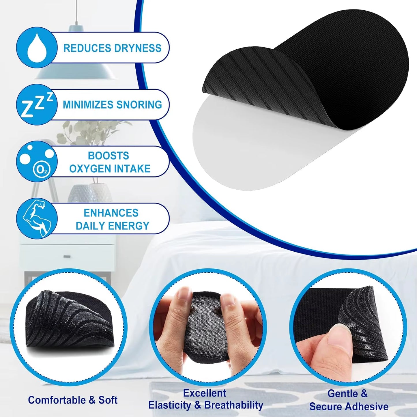 Revolutionary Sleep Strips Mouth Tape: Breathe Easy, Snore Less, and Enjoy Restful Nights
