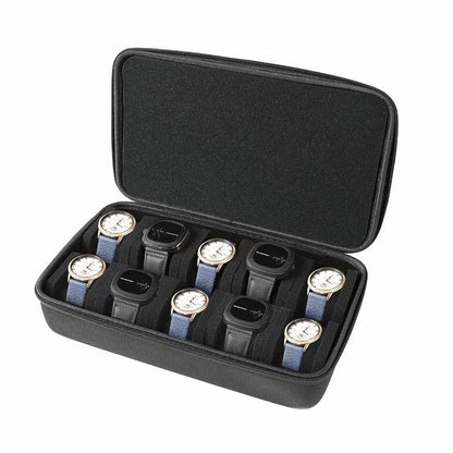Ultimate Portable Watch Storage Box - Travel-Friendly EVA Cases for Smartwatches and Wristwatches - Stylish Organizer & Display Solution