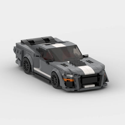 MOC Shelby GT500 476Pcs Racing Racer Building Blocks Brick Creative Garage Toys for Boys Gifts