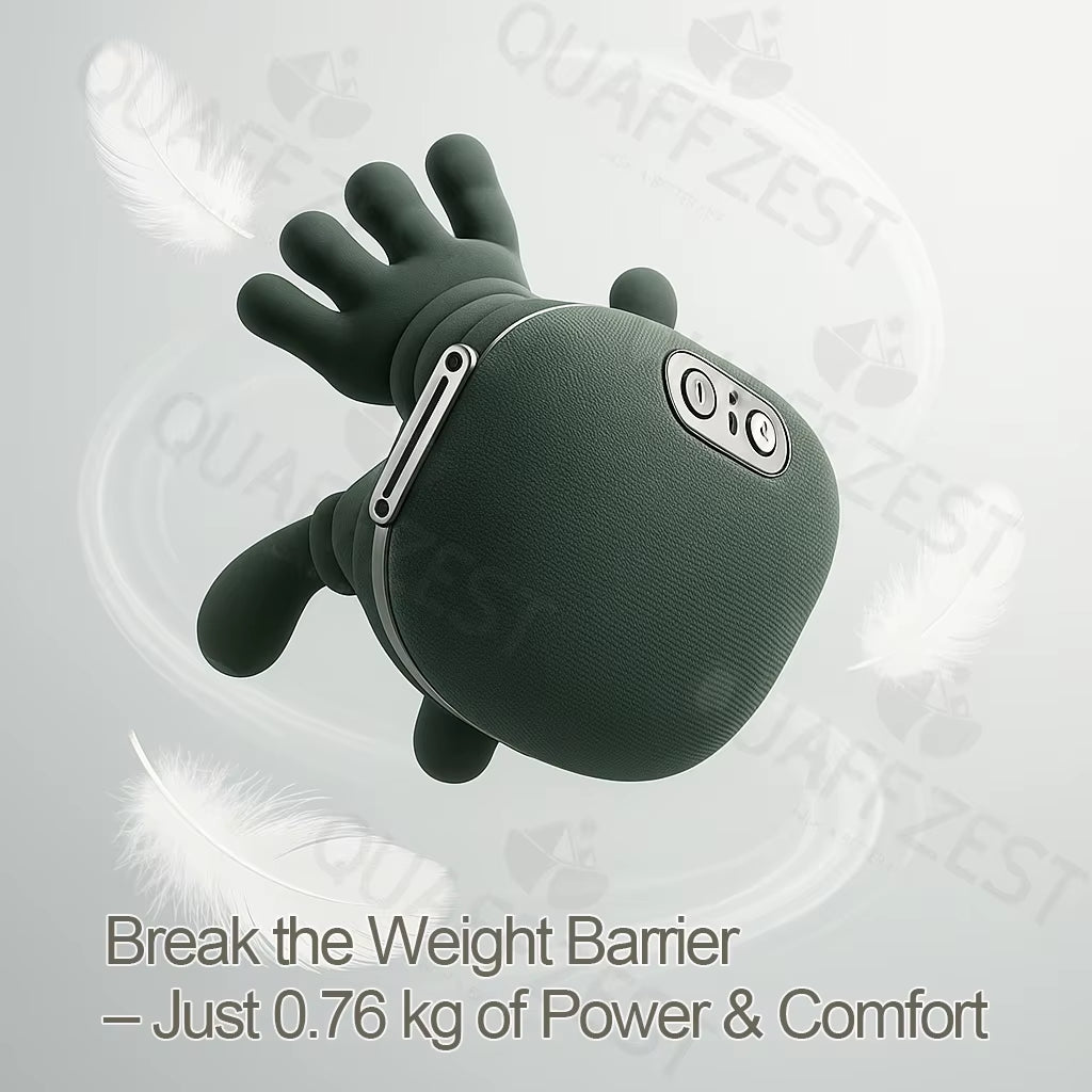 Ultimate N7 Wireless Neck and Shoulder Massager - Experience Relaxation with Kneading Heat Therapy