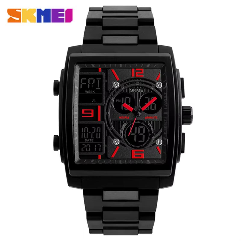 Experience Style and Functionality with the SKMEI 1274 Men's Dual Display Waterproof Sport Watch
