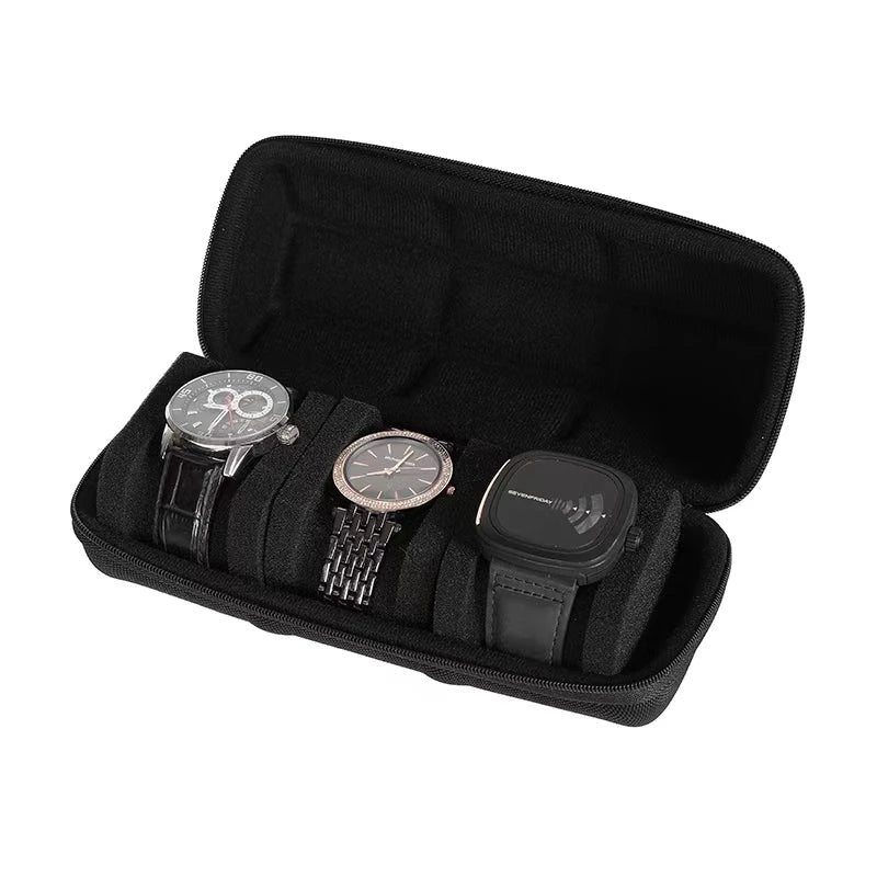 Ultimate Portable Watch Storage Box - Travel-Friendly EVA Cases for Smartwatches and Wristwatches - Stylish Organizer & Display Solution