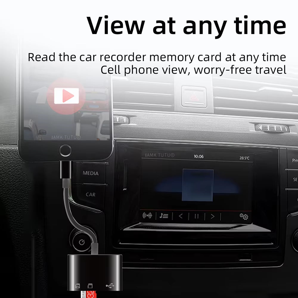 Ultimate 6-in-1 Multifunction Type-C Card Reader: Fast SD/TF USB Memory Card Converter for Macbook, Samsung, and Xiaomi