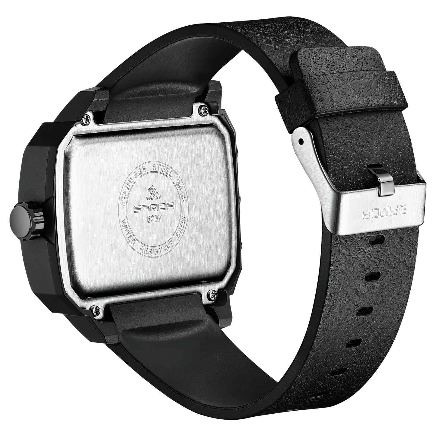 Montre Sportive en Silicone pour Hommes (SANDA 6237)