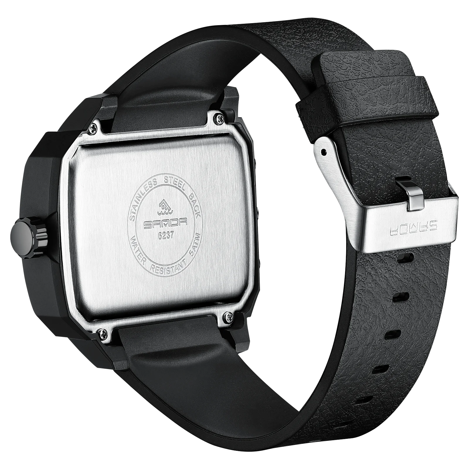 Montre Sportive en Silicone pour Hommes (SANDA 6237)