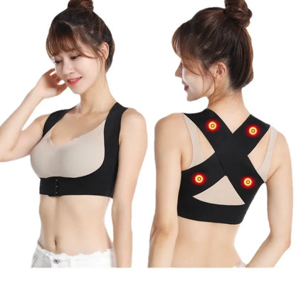 Elevate Your Confidence with Our Women's Seamless Breathable Adjustable Humpback Corrector - Perfect for All Seasons!