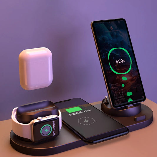 Power Up Your Devices with the Kingstar Fast Charging Wireless Charger - 3 in 1 Charging Station
