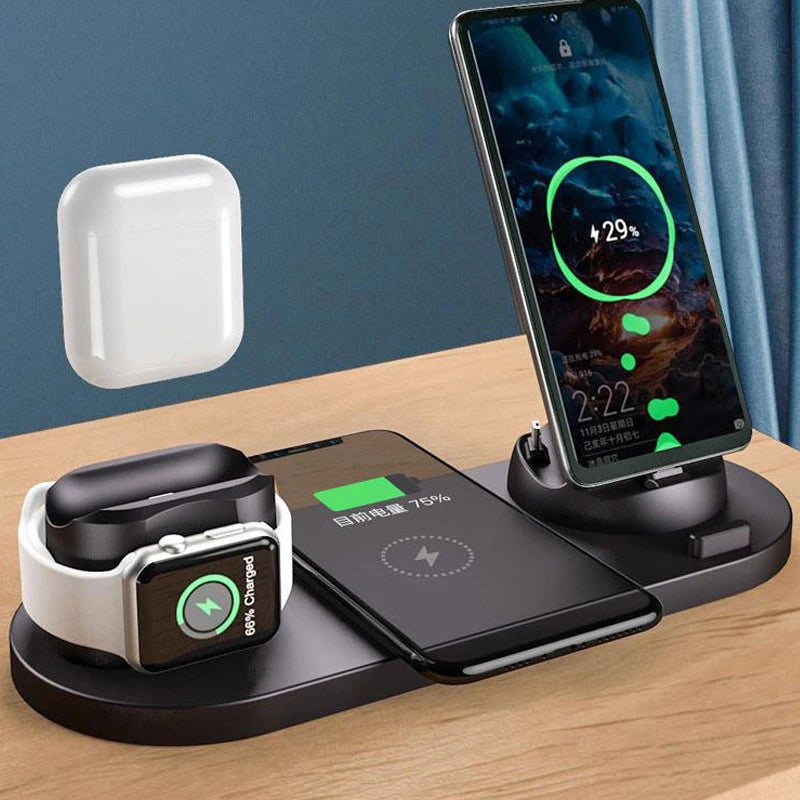 Power Up Your Devices with the Kingstar Fast Charging Wireless Charger - 3 in 1 Charging Station