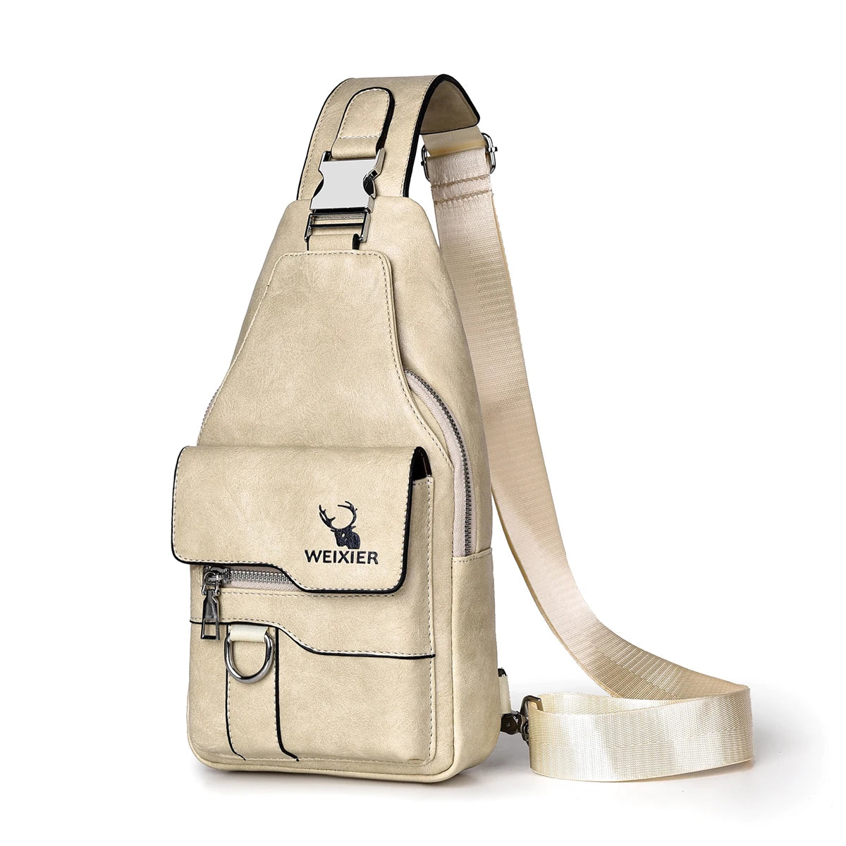 Discover the Ultimate 2026 PU Leather Crossbody Chest Bag - Waterproof, Stylish, and Spacious for Every Adventure!