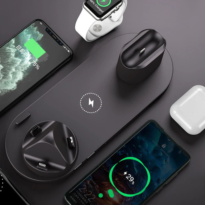Power Up Your Devices with the Kingstar Fast Charging Wireless Charger - 3 in 1 Charging Station