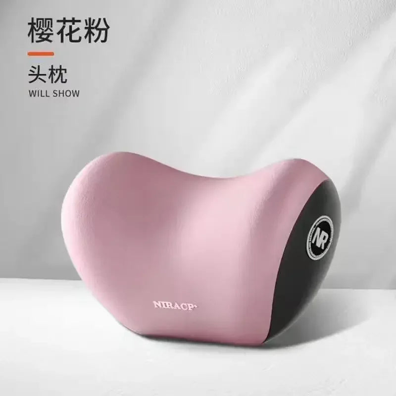 Ultimate Comfort Car Neck Pillow & Lumbar Support Cushion for Travelers