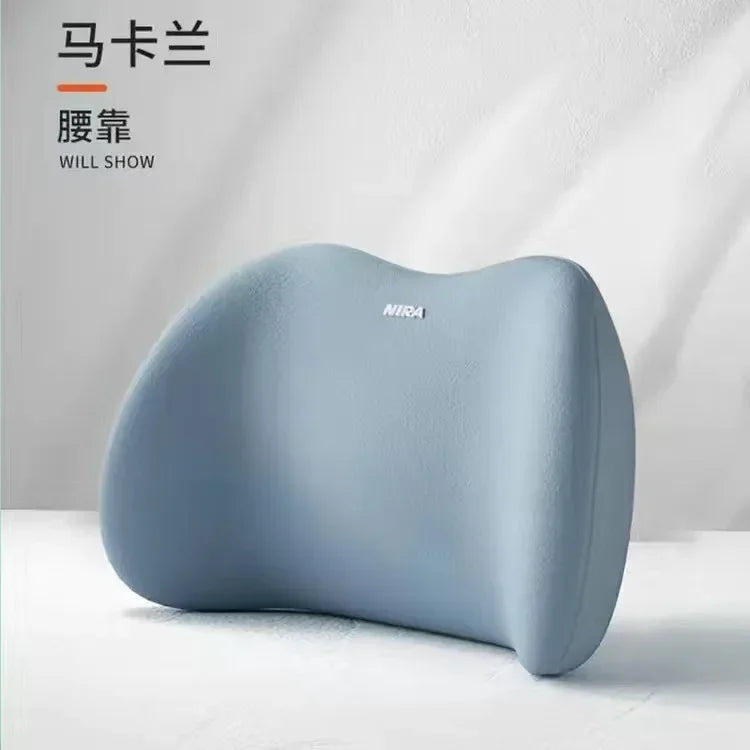 Ultimate Comfort Car Neck Pillow & Lumbar Support Cushion for Travelers