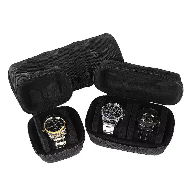 Ultimate Portable Watch Storage Box - Travel-Friendly EVA Cases for Smartwatches and Wristwatches - Stylish Organizer & Display Solution