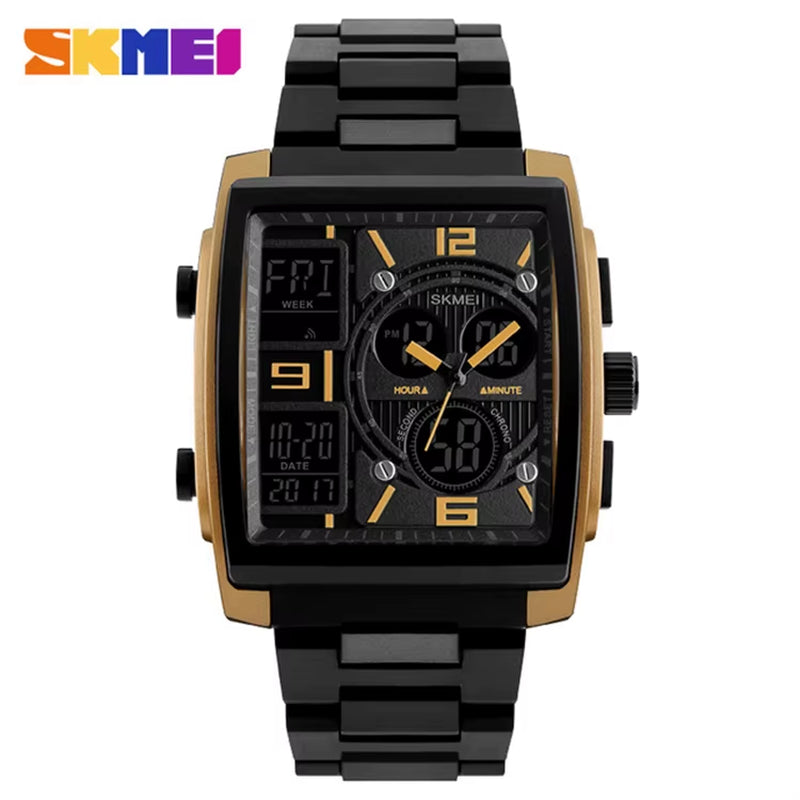 Experience Style and Functionality with the SKMEI 1274 Men's Dual Display Waterproof Sport Watch