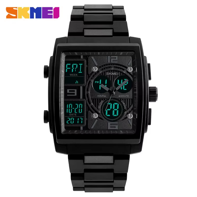 Experience Style and Functionality with the SKMEI 1274 Men's Dual Display Waterproof Sport Watch