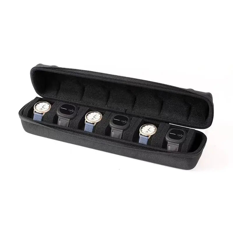 Ultimate Portable Watch Storage Box - Travel-Friendly EVA Cases for Smartwatches and Wristwatches - Stylish Organizer & Display Solution