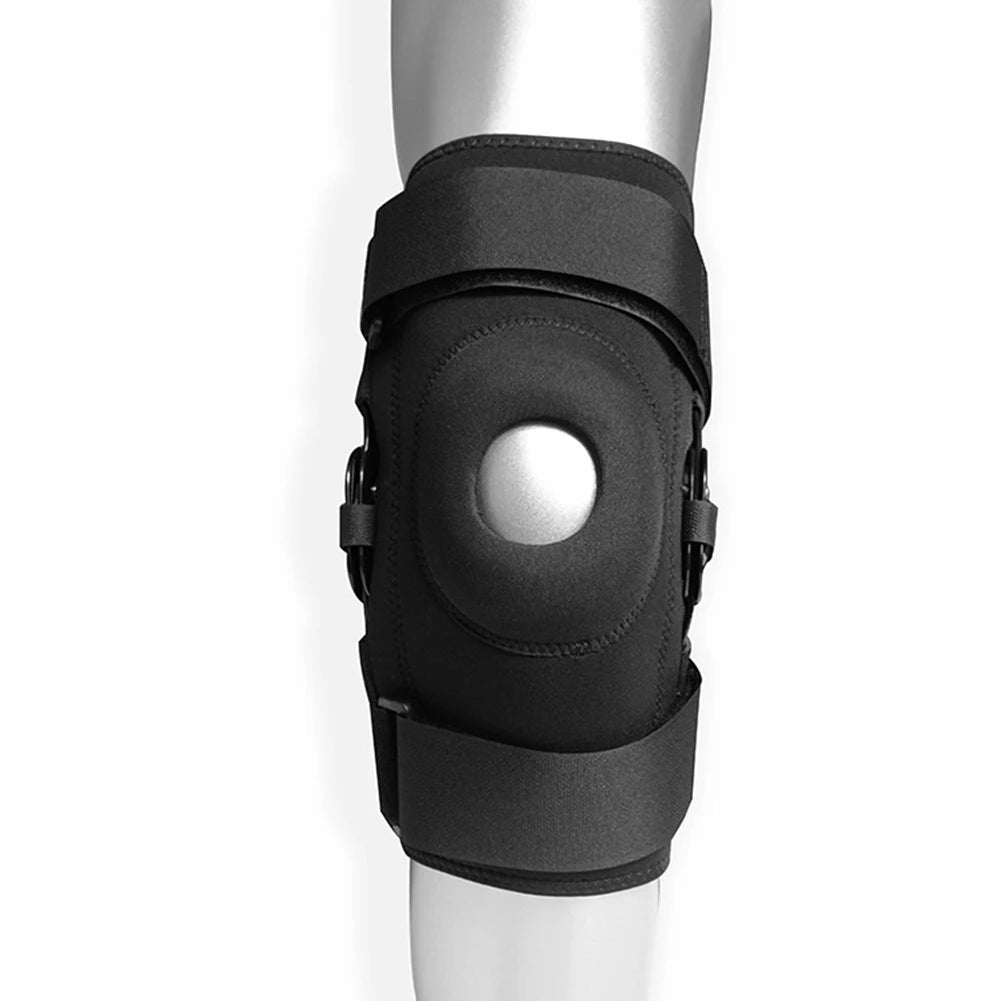 Hinged Knee Brace Support Side Patella Stabilizers with Strap Sports Knee Protective Pads for Knee Protection and Pain Relief