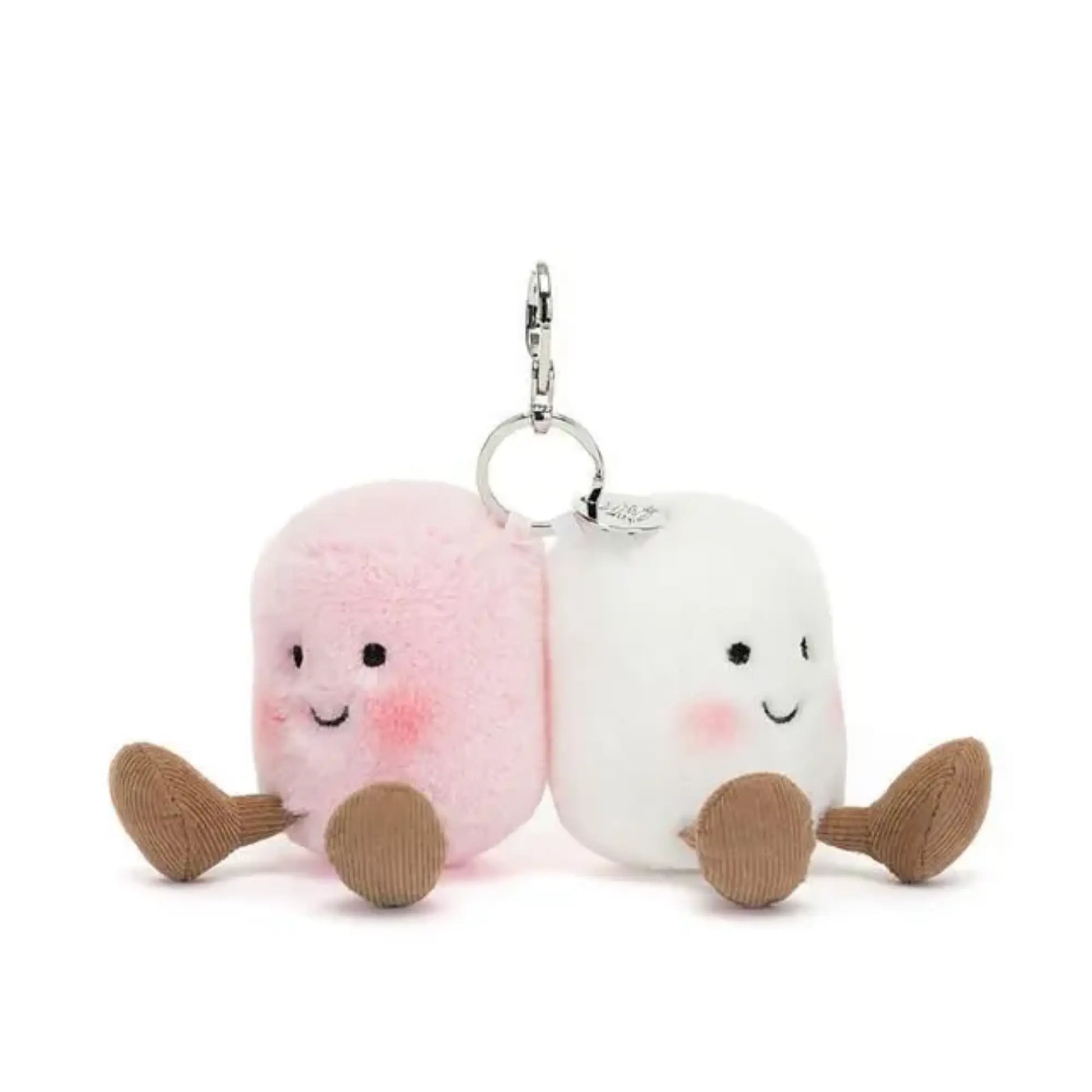 Jellycat Plush Keychain – Cute Mini Stuffed Animal Keyring, Soft Kawaii Bag Charm, Adorable Birthday Gift for Kids, Girls & Plush Collectors