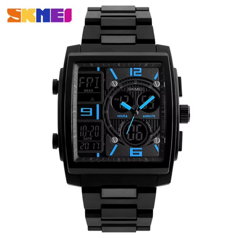 Experience Style and Functionality with the SKMEI 1274 Men's Dual Display Waterproof Sport Watch