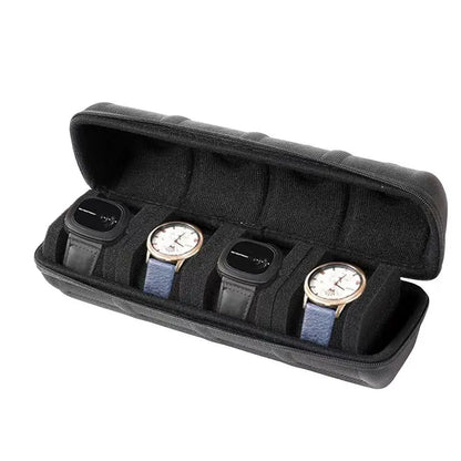 Ultimate Portable Watch Storage Box - Travel-Friendly EVA Cases for Smartwatches and Wristwatches - Stylish Organizer & Display Solution