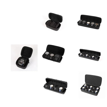 Ultimate Portable Watch Storage Box - Travel-Friendly EVA Cases for Smartwatches and Wristwatches - Stylish Organizer & Display Solution